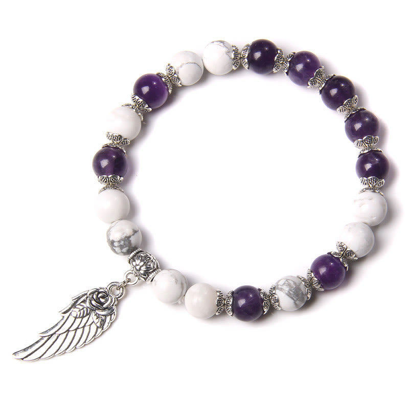 Olivenorma "Peace Energy" - Colors Crystal Agate Wing Bracelet