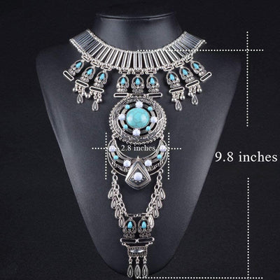 Olivenorma Bohemian Gem-Set Body Chain Necklace