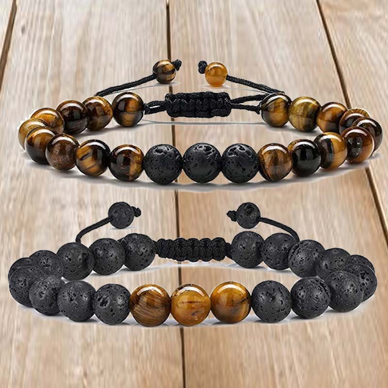 Natural Crystal Stone Healing Bracelet - image 1