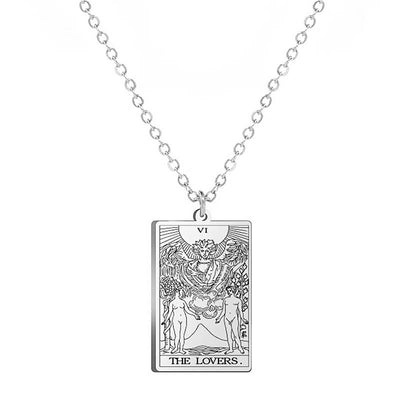 Olivenorma Stainless Steel Tarot Necklaces