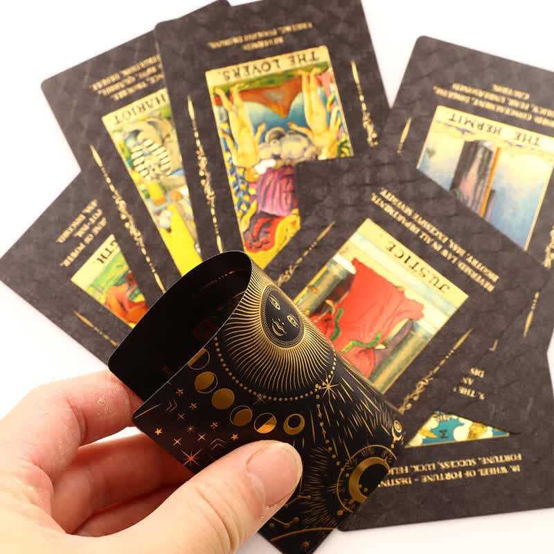 With Meaning Keywords Beginner Tarot Cards