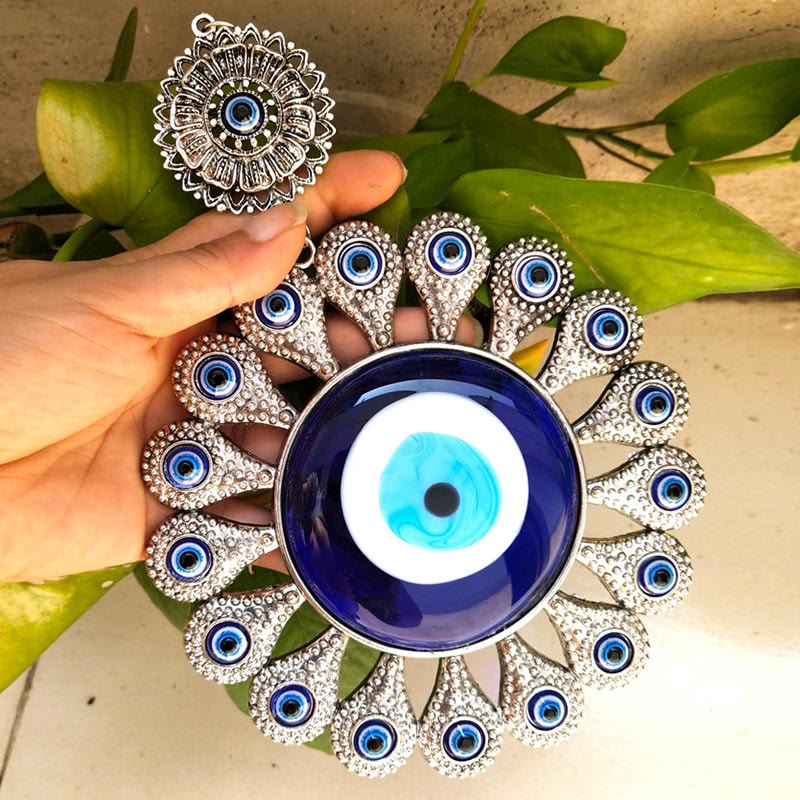 Olivenorma Blue Evil Eye Wall Hanging Pendant Wall Decor