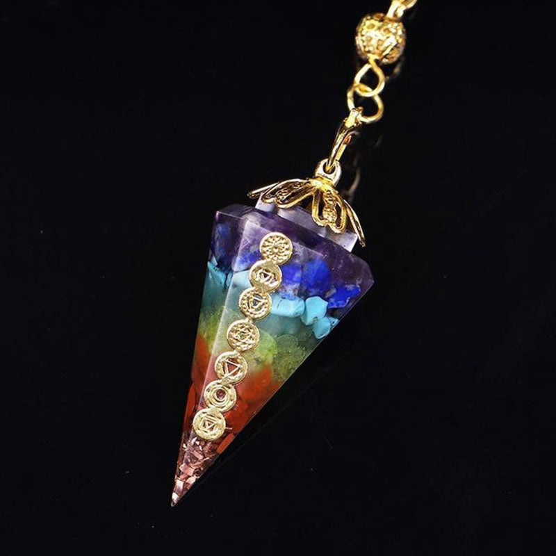 Olivenorma Chakra Orgone Divination Pendulum