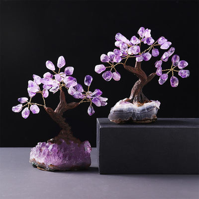 Olivenorma Amethyst Healing Feng Shui Tree