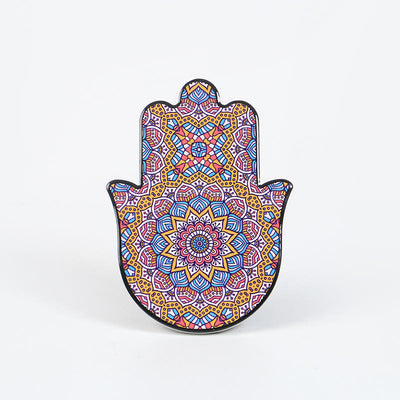 Olivenorma Hamsa Evil Eye Jewelry Tray Plate Coaster