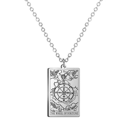 Olivenorma Stainless Steel Tarot Necklaces