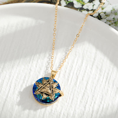 Olivenorma "You Always be Protected" - Evil Eye Necklace - Evil Eye#Triangle-Gold - image 11