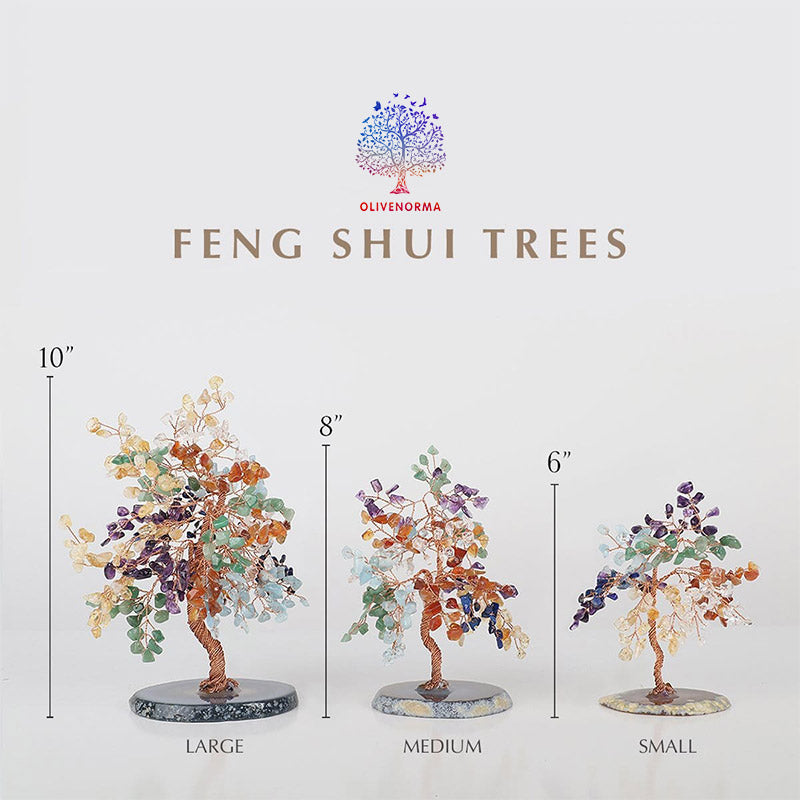 Olivenorma Awaken Intuition Amethyst Stone Feng Shui Tree