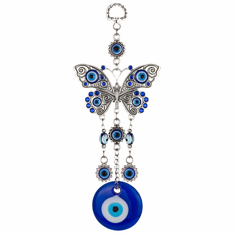 Olivenorma Evil Eye Butterfly Ornament Amulet Wall Decor