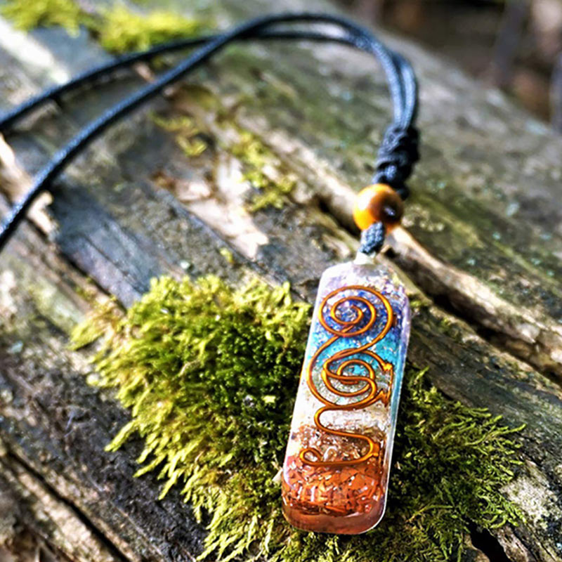 Olivenorma Orgone Chakra Healing Necklace