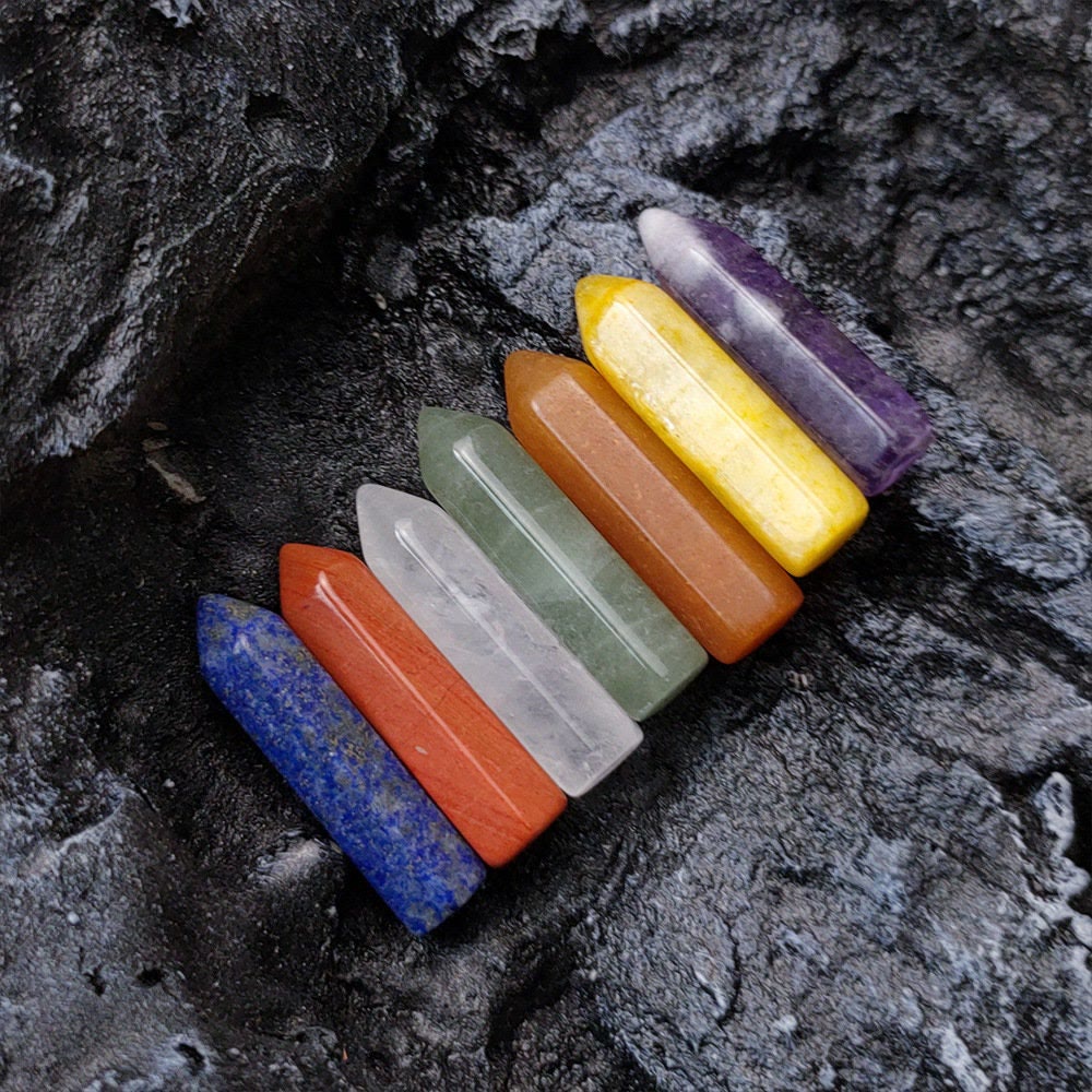 Olivenorma 17 pcs Chakra Stone Crystal Set