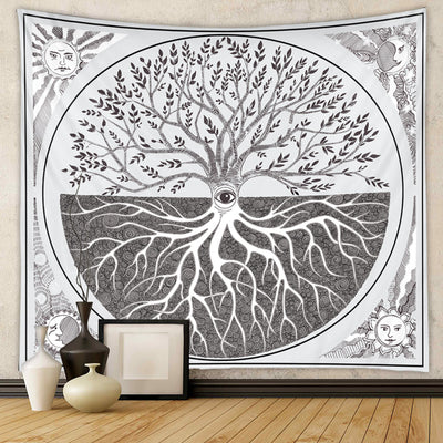 Olivenorma Tree of Life Wall Hanging Mandala Colorful Tapestry