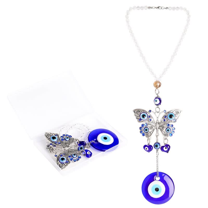 Olivenorma Evil Eye Butterfly Ornament Amulet Wall Decor