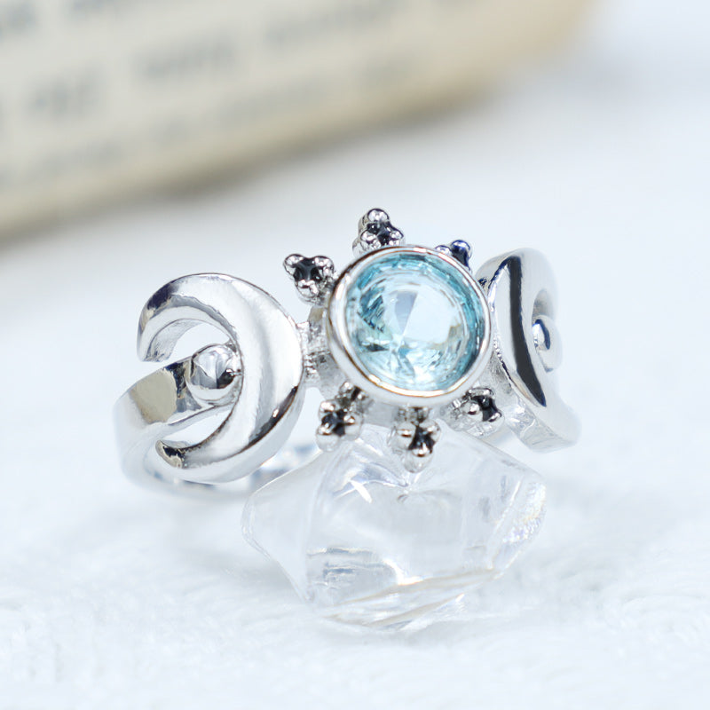 Olivenorma Mystic Moon Goddess Ring