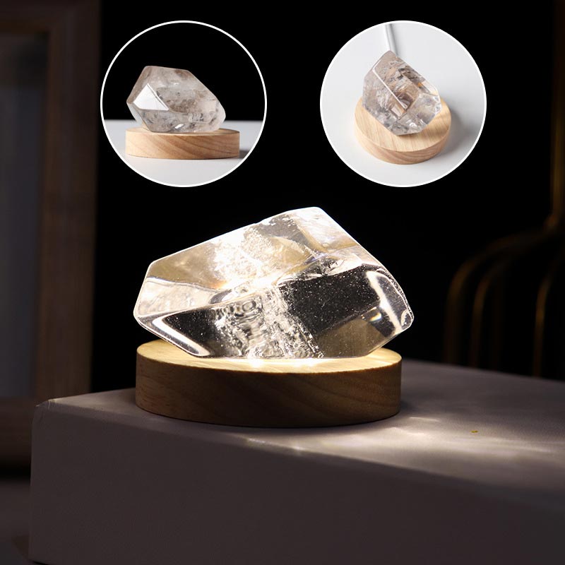 Olivenorma USB Natural Crystal Lamp