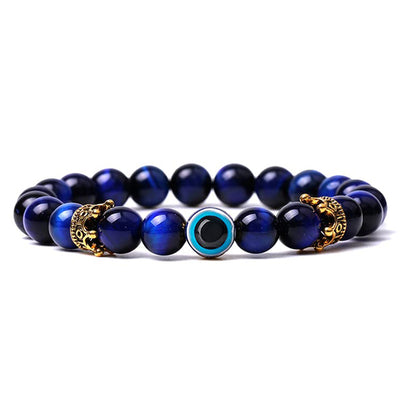 Olivenorma Turquoise With Evil Eye Protection Bracelet