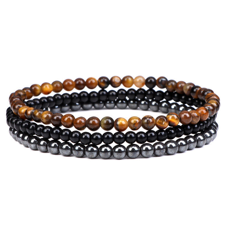 Olivenorma Protection From Negative Energies Tiger Eye Bracelet