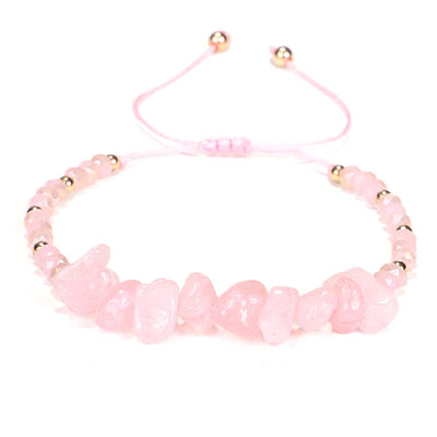 Olivenorma Bohemian Crystal Gravel String Bracelet