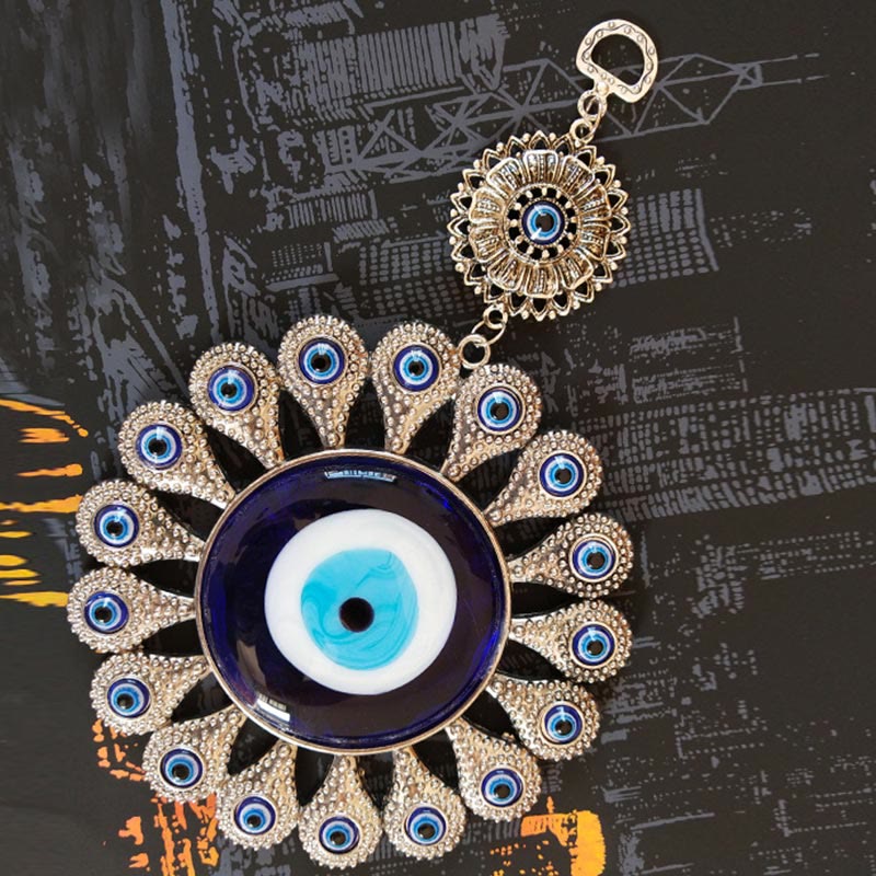 Olivenorma Blue Evil Eye Wall Hanging Pendant Wall Decor