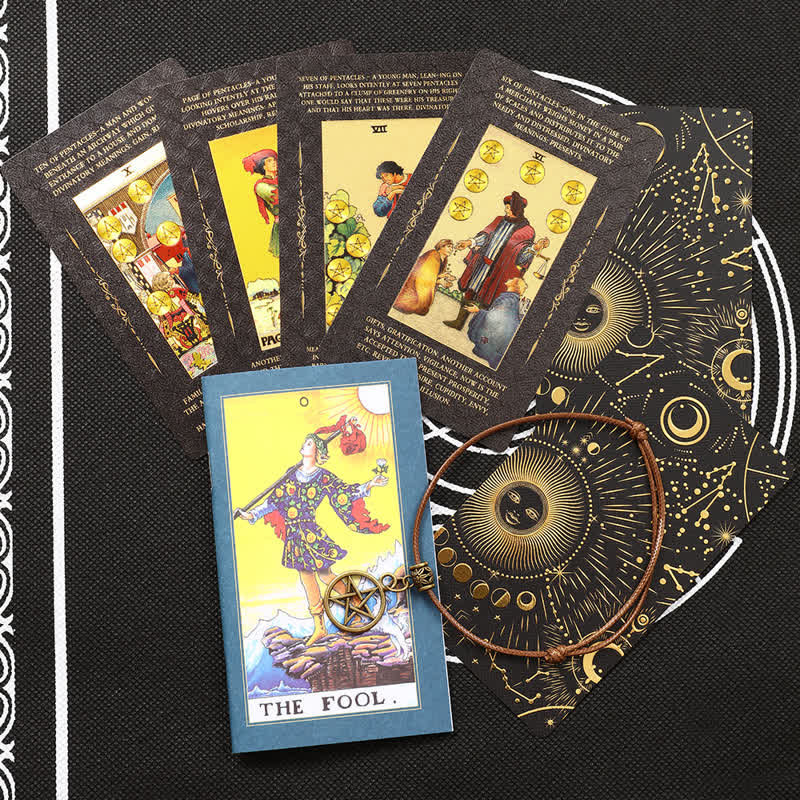 With Meaning Keywords Beginner Tarot Cards