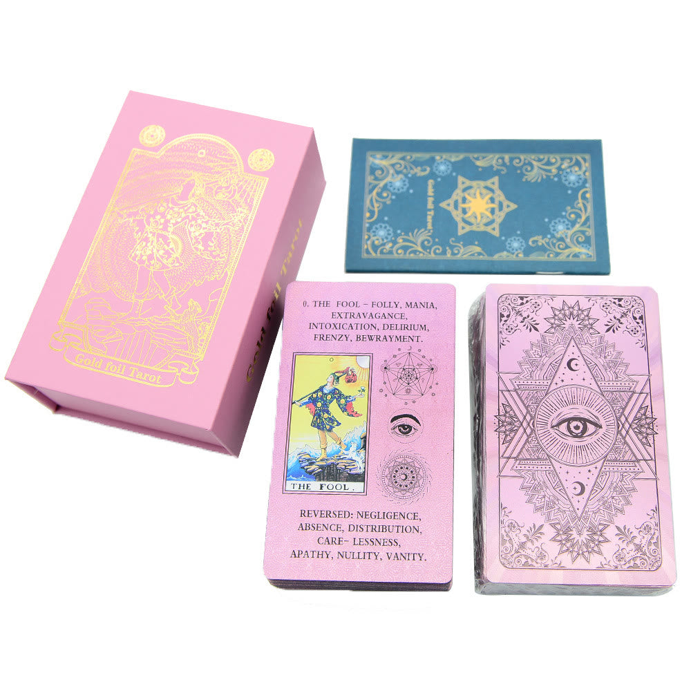 Olivenorma Evil Eye - Pink Eyes Tarot Deck Cards