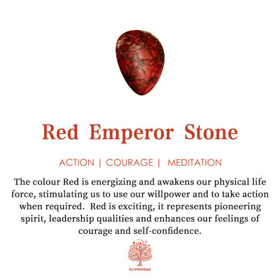 Olivenorma Red Emperor Stone Bracelet