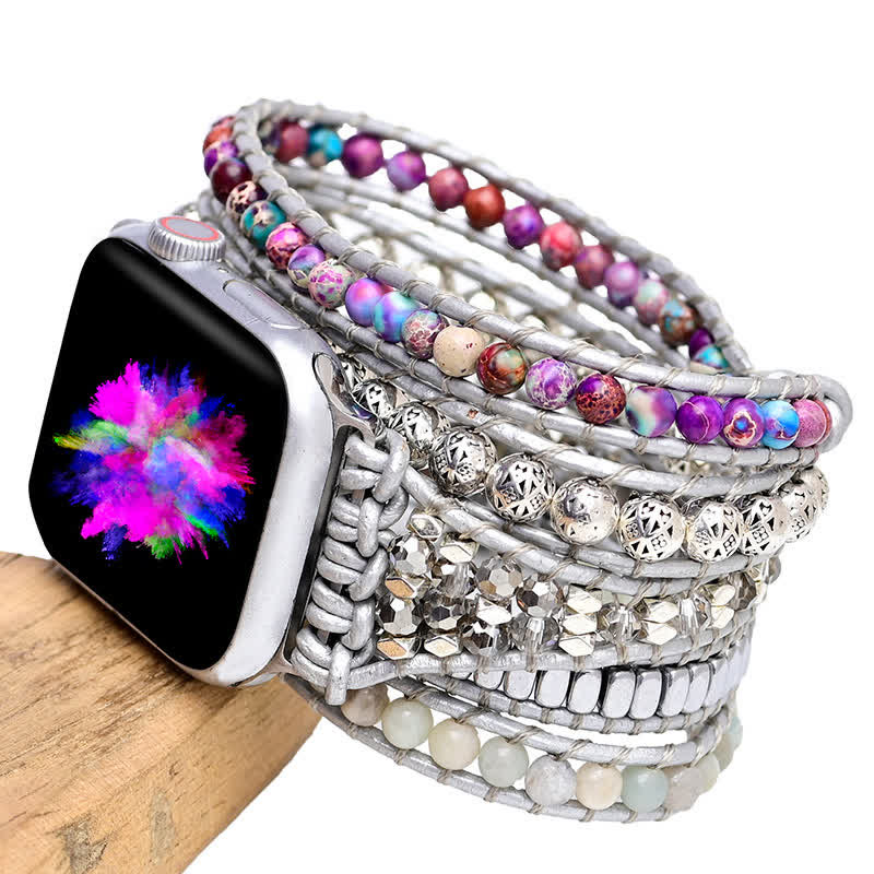 Olivenorma Emperor Stone Apple Watch Strap Wrap Bracelet