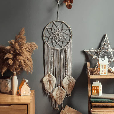 Olivenorma Boho Lotus Peace Dream Catchers