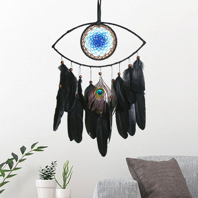 Olivenorma Wall Hanging Wall Decor Evil Eye Dream Catcher