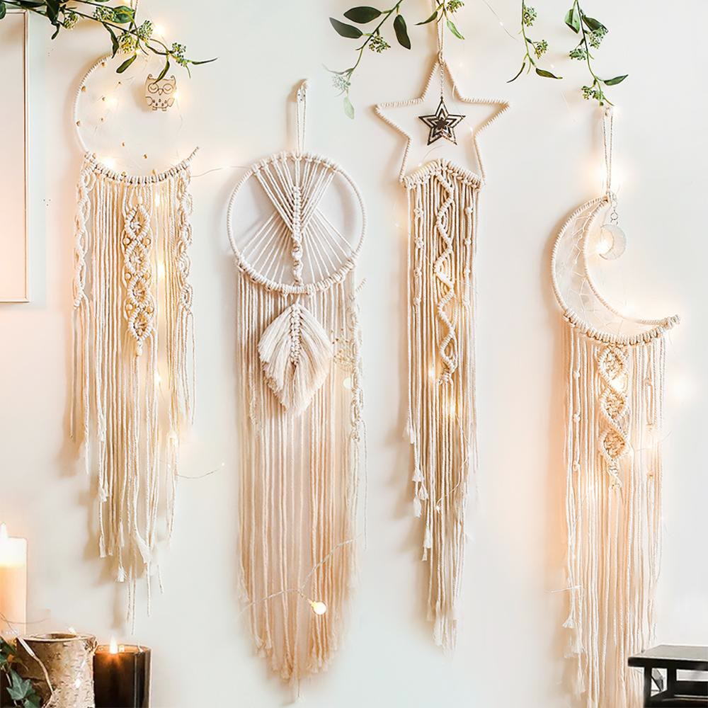 Olivenorma Cotton Rope Tapestry Dream Catcher