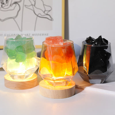 Olivenorma Indoor Crystal Aromatherapy Stone Lampz