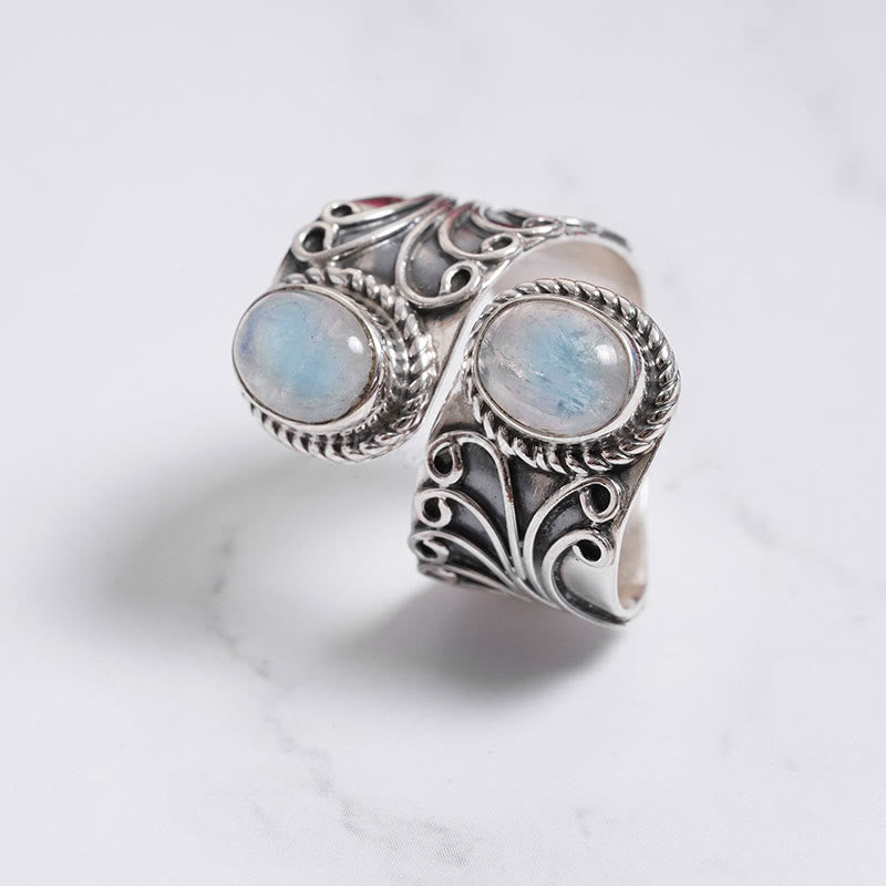 Olivenorma Creative Moonstone Ring