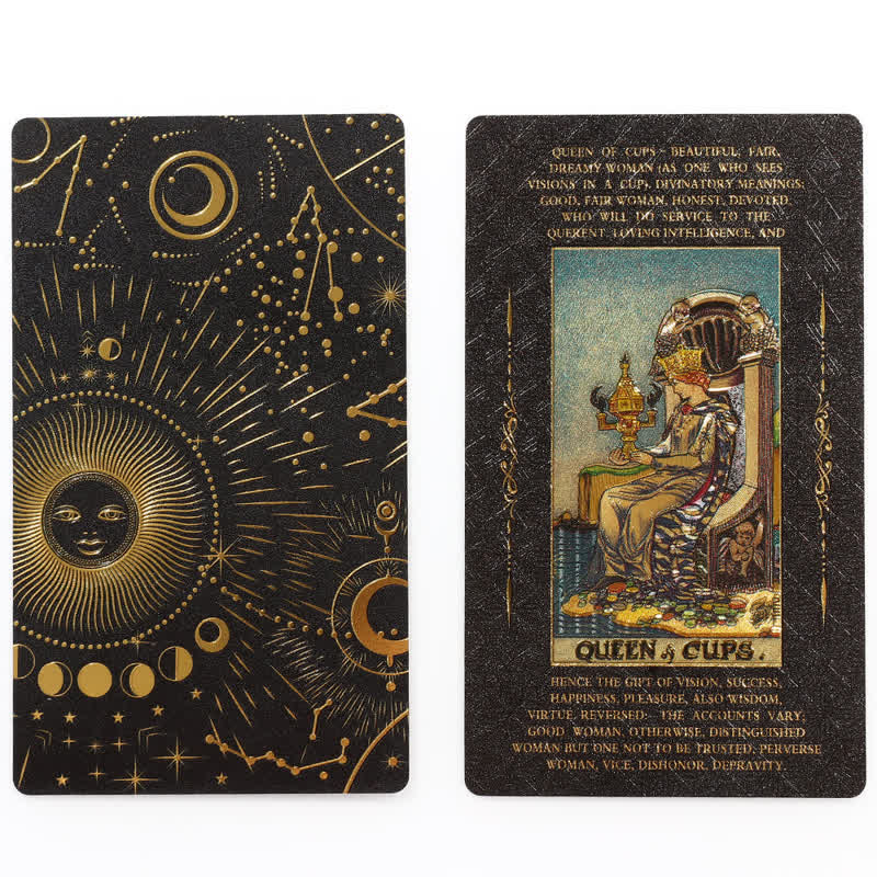 With Meaning Keywords Beginner Tarot Cards