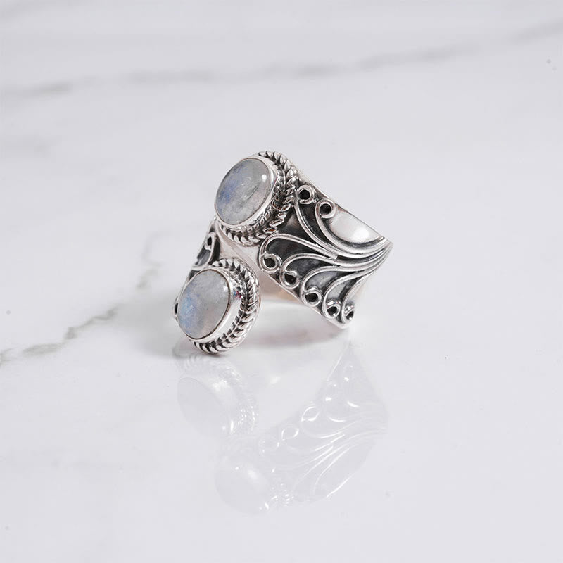 Olivenorma Creative Moonstone Ring