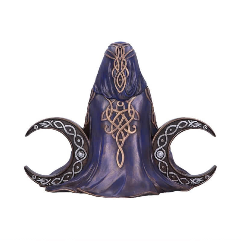 Olivenorma Triple Moon Goddess Statue Decoration