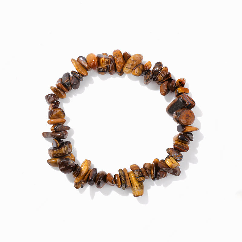 Olivenorma Colorful Natural Irregular Gravel Bracelet