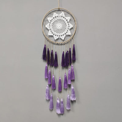 Olivenorma Braided Lace Tassel Pendant Dream Catcher