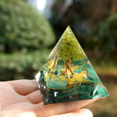 Olivenorma Tree Of Life Sacred Love Forest Orgone Pyramid