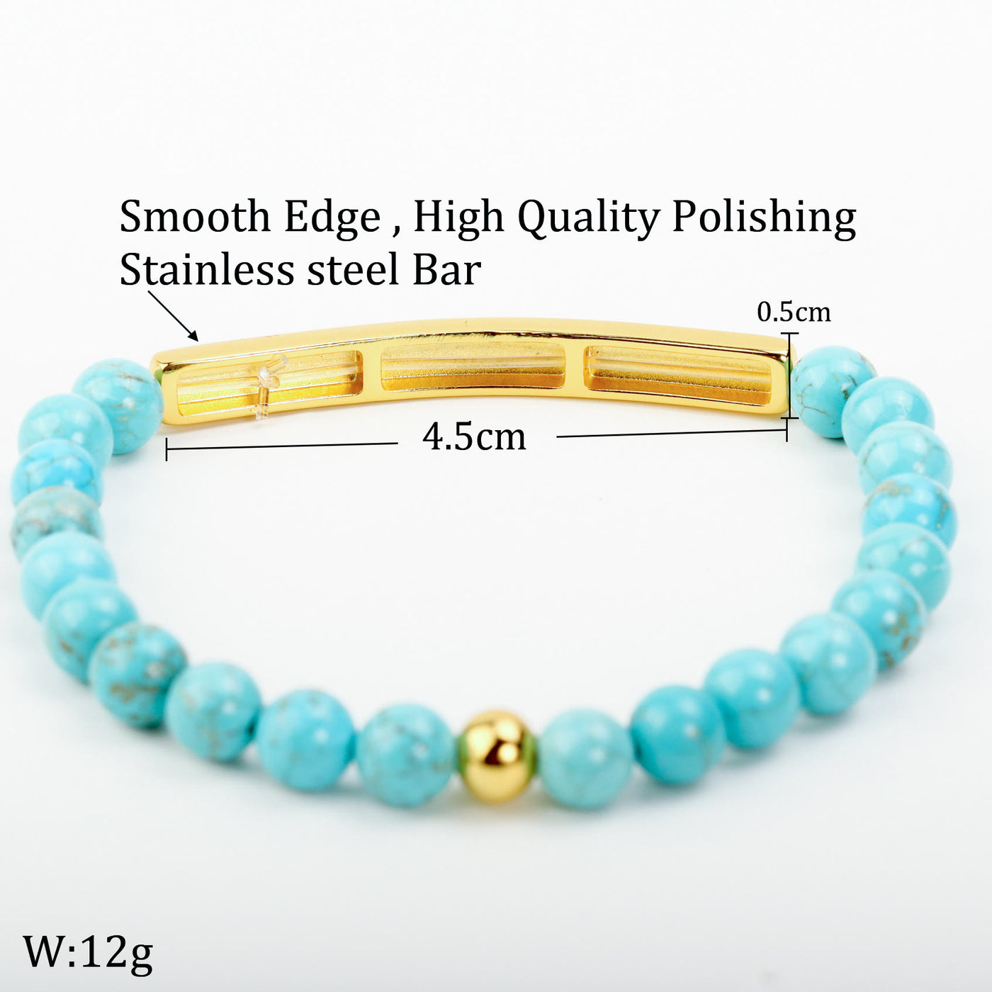 Olivenorma STRONGU IS BEAUTIFUL Engraving Bracelet