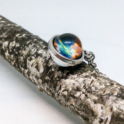 Glass Color Galaxy Space Necklace