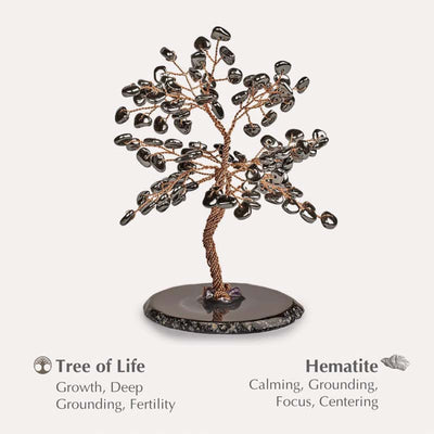 Olivenorma Thought Stabilizer Hematite Feng Shui Tree