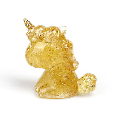 Olivenorma Crystal Unicorn Gemstone Decoration