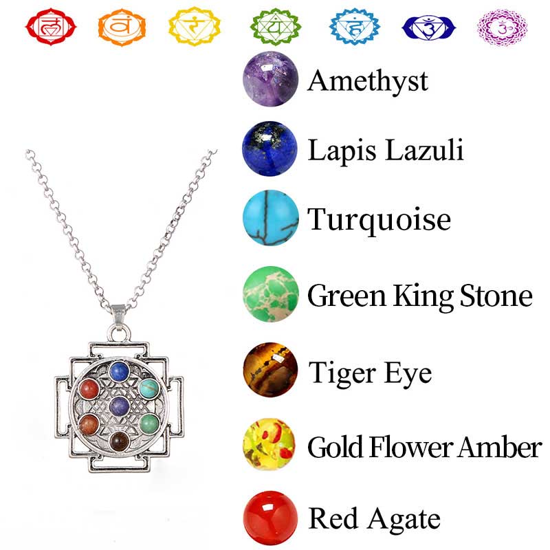 Olivenorma Chakra Orgone Necklace