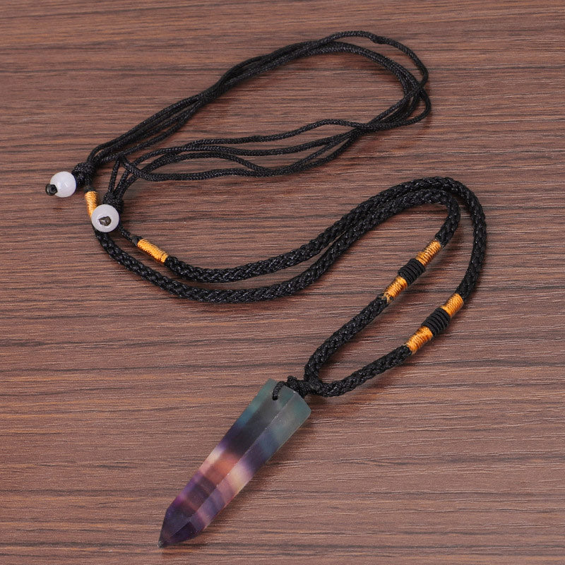 Olivenorma Fluorite Alleviate Anxiety Necklace