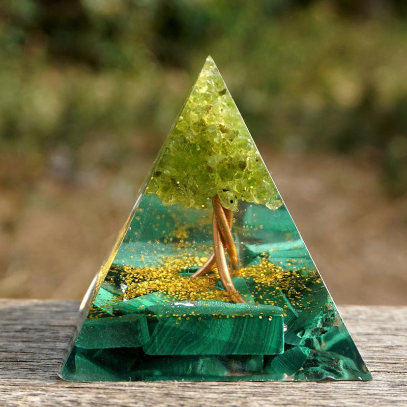 Olivenorma Tree Of Life Sacred Love Forest Orgone Pyramid