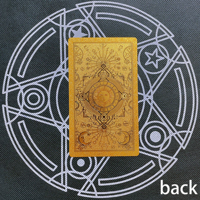 Olivenorma Bronzing Golden Sun Classic Tarot Cards