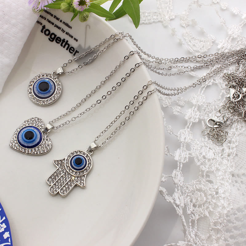 Olivenorma "To Guard And Protect" Evil Eye Necklace