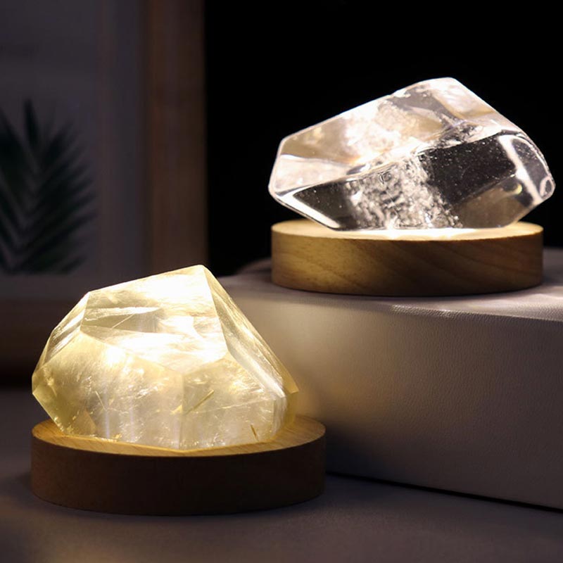 Olivenorma USB Natural Crystal Lamp