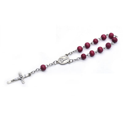 Olivenorma Incense Beads Rosary Prayer Beads Cross Bracelet