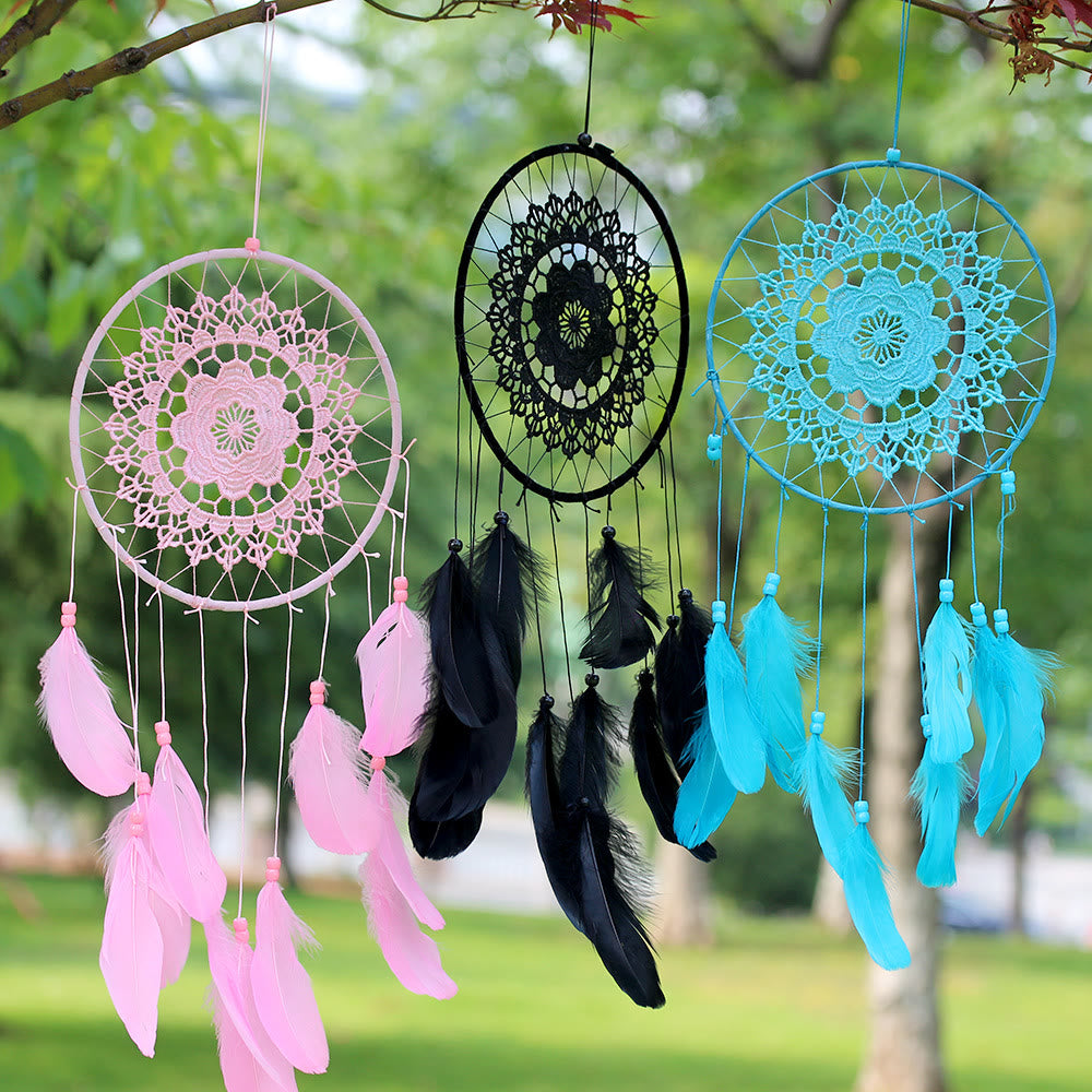 Olivenorma Handwoven Bohemian Dreamcatcher